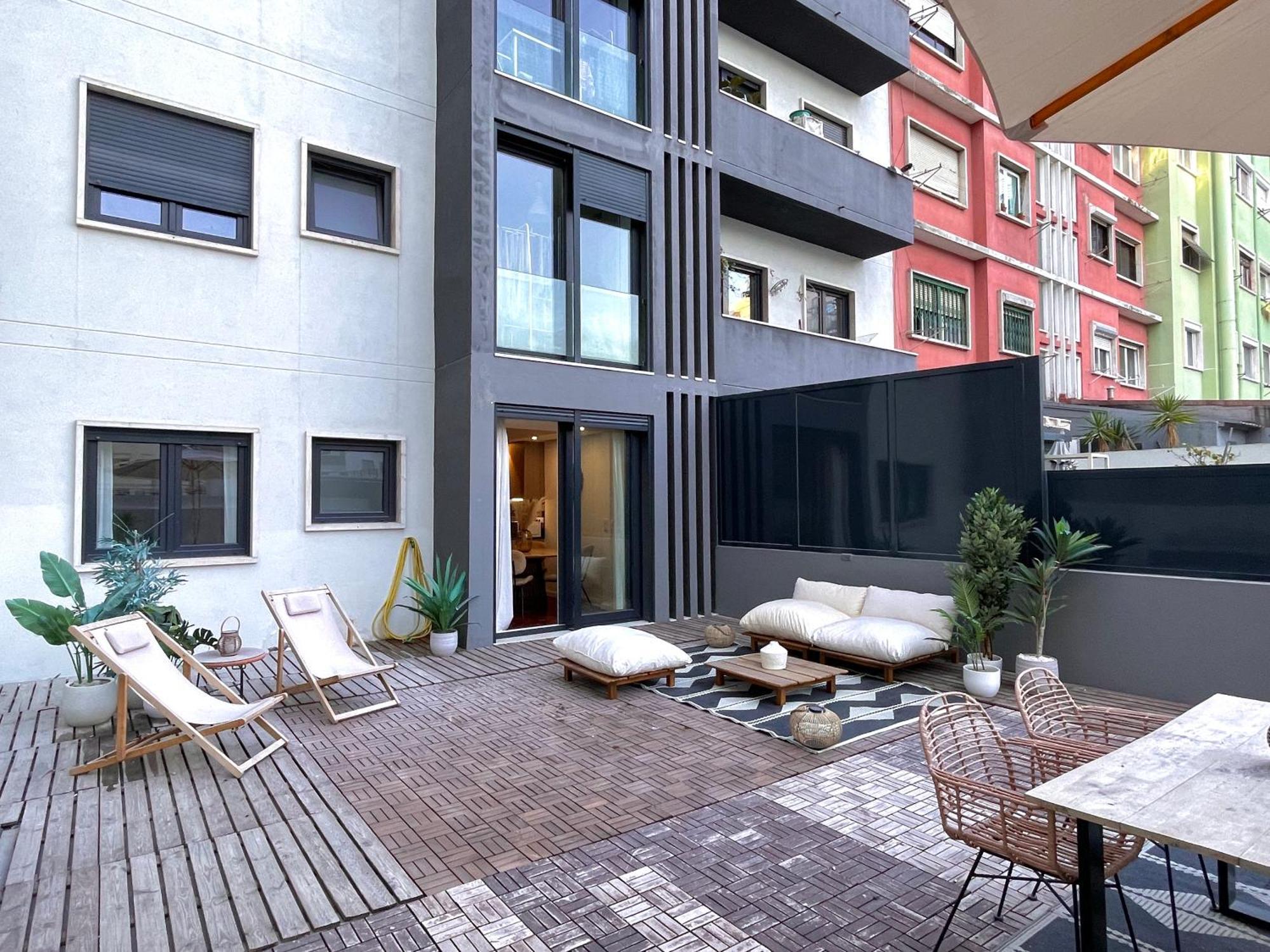 Casa Boma Lisboa - Brighting Apartment With Spacious Terrace - Alvalade III Dış mekan fotoğraf