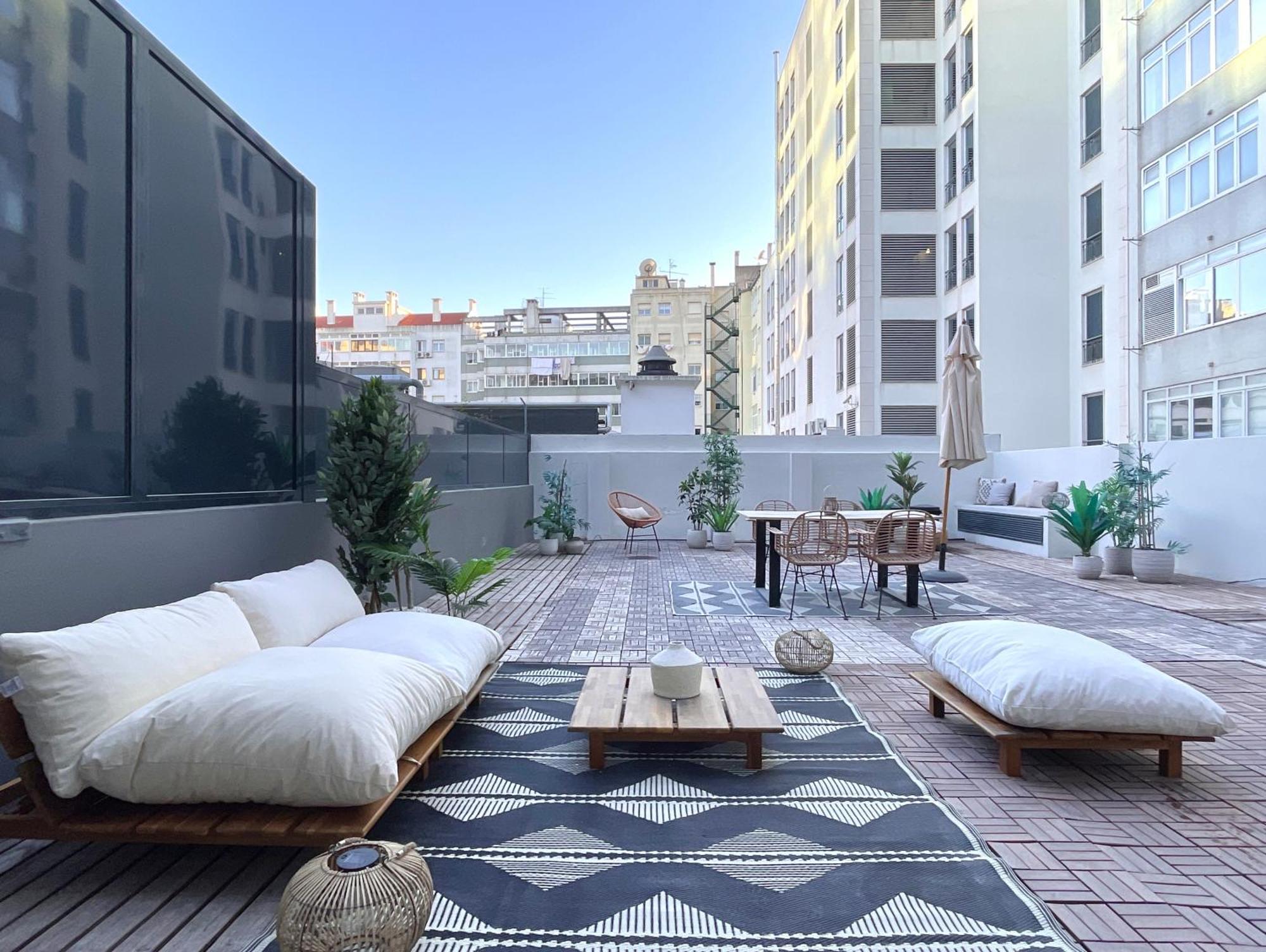 Casa Boma Lisboa - Brighting Apartment With Spacious Terrace - Alvalade III Dış mekan fotoğraf